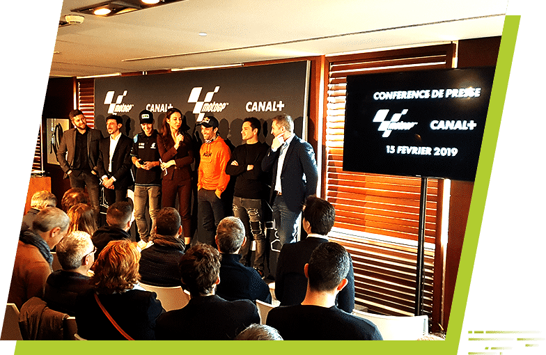 Johann zarco chez canal +